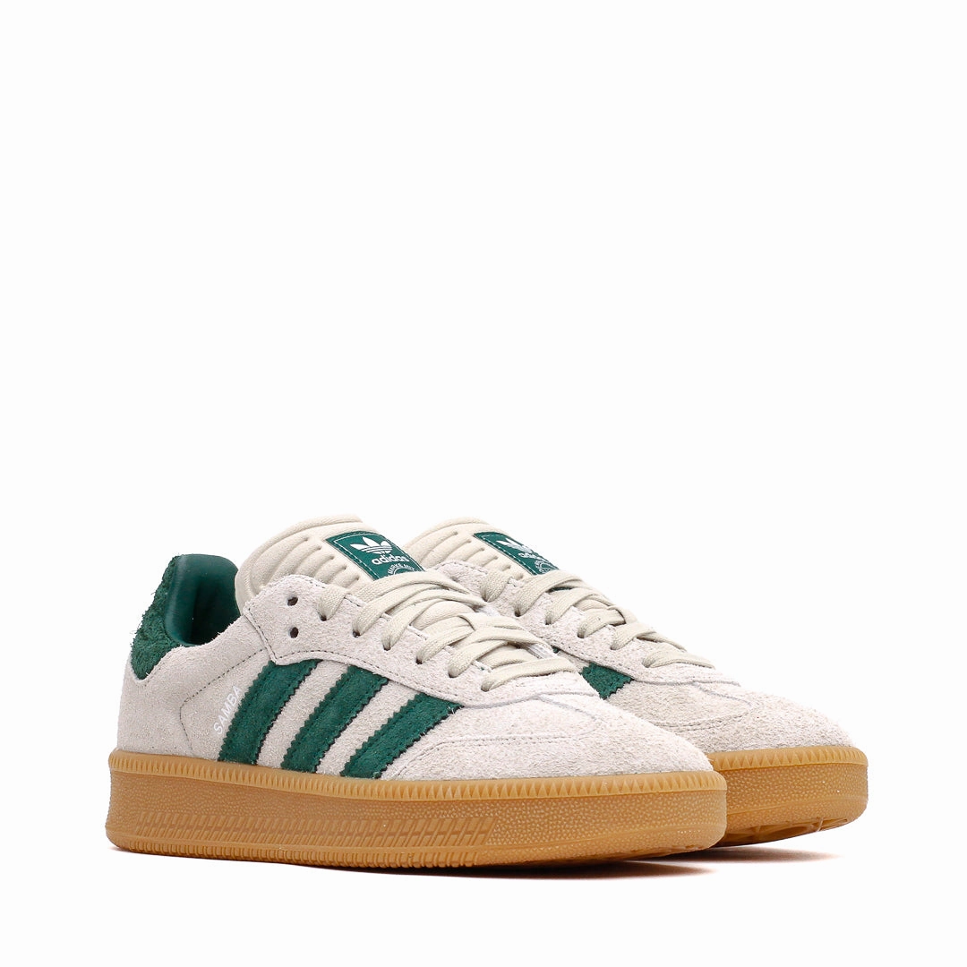 Work Fit Adidas Men Samba XLG Putty Grey Collegiate Green JI3197