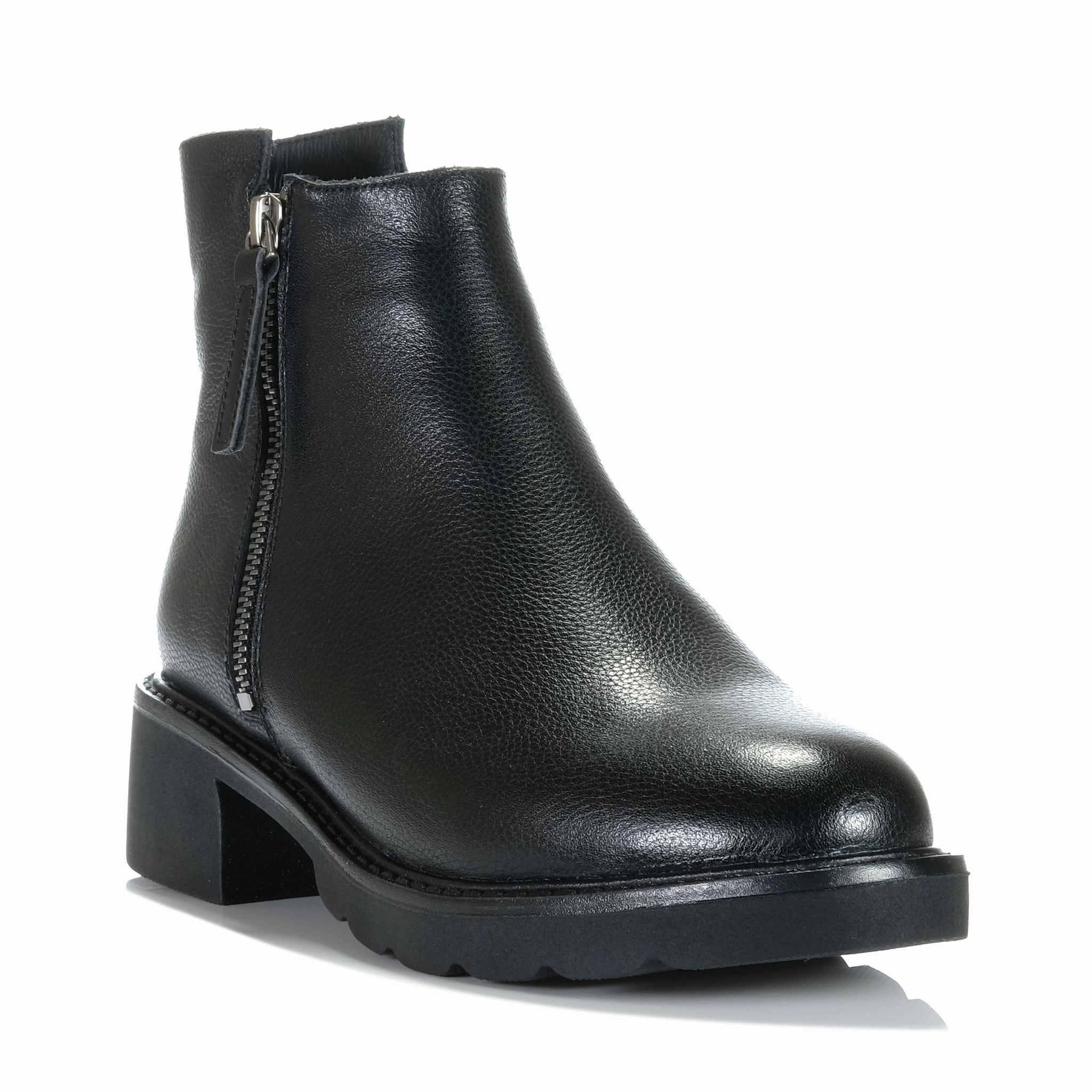 Zip Fit Belle Scarpe Dado Black