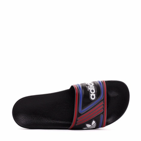 City Explorer Adidas Originals Adilette Black Blue Men EE6177